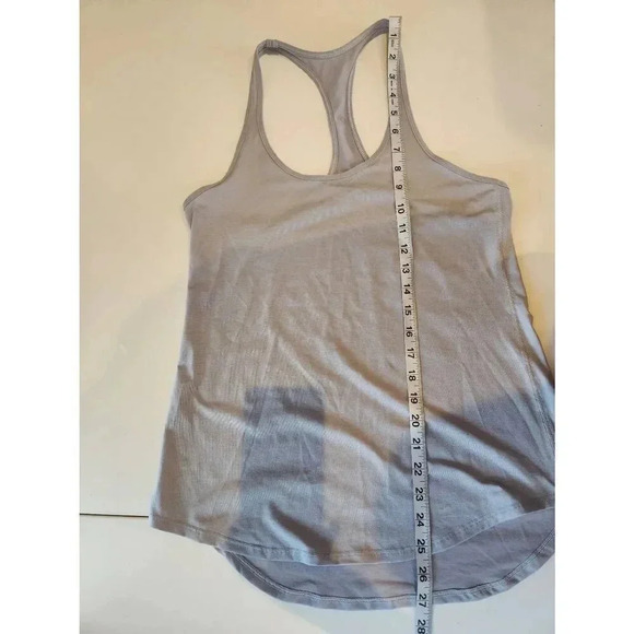 Lululemon Racerback Tank Top Gray Size 6 - Picture 4 of 4